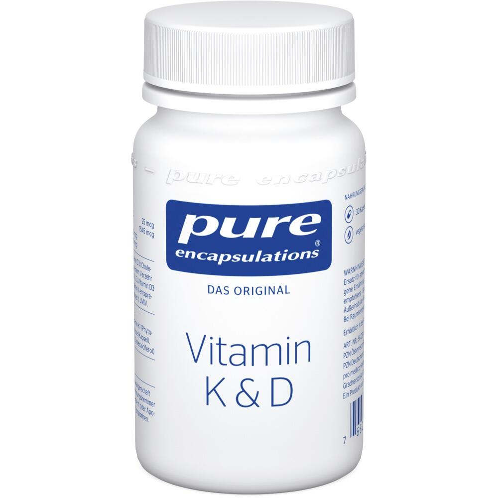 pure encapsulations Vitamin K & D 30 St Kapseln