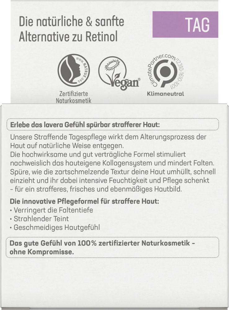 lavera STRAFFENDE TAGESPFLEGE  50 ml Tagescreme