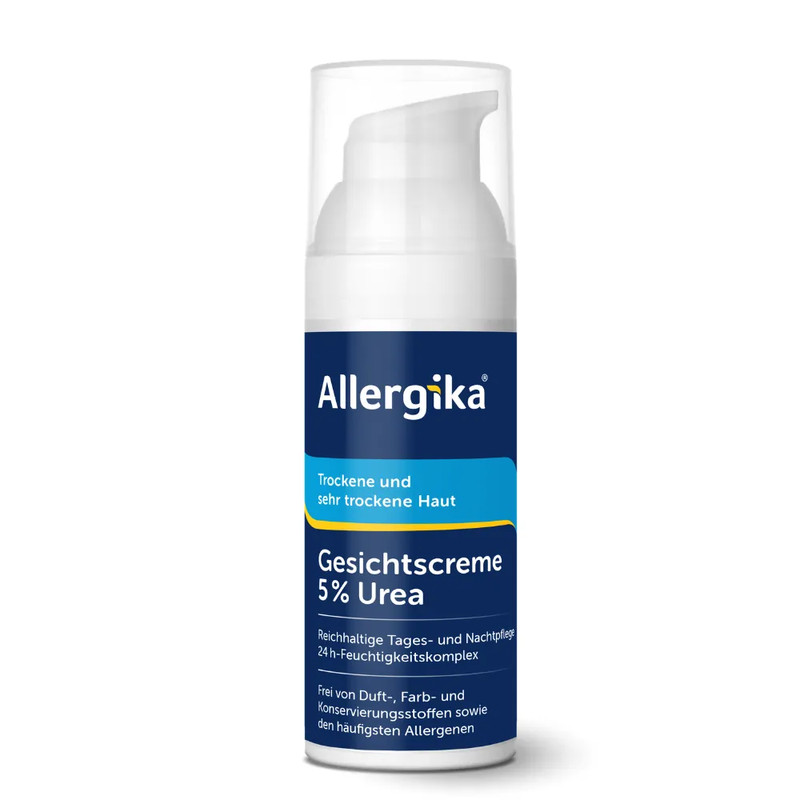 ALLERGIKA Gesichtscreme Urea 5% 50 ml Creme