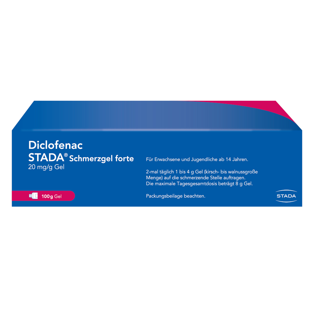 Diclofenac STADA Schmerzgel forte 20 mg/g  100 g Gel
