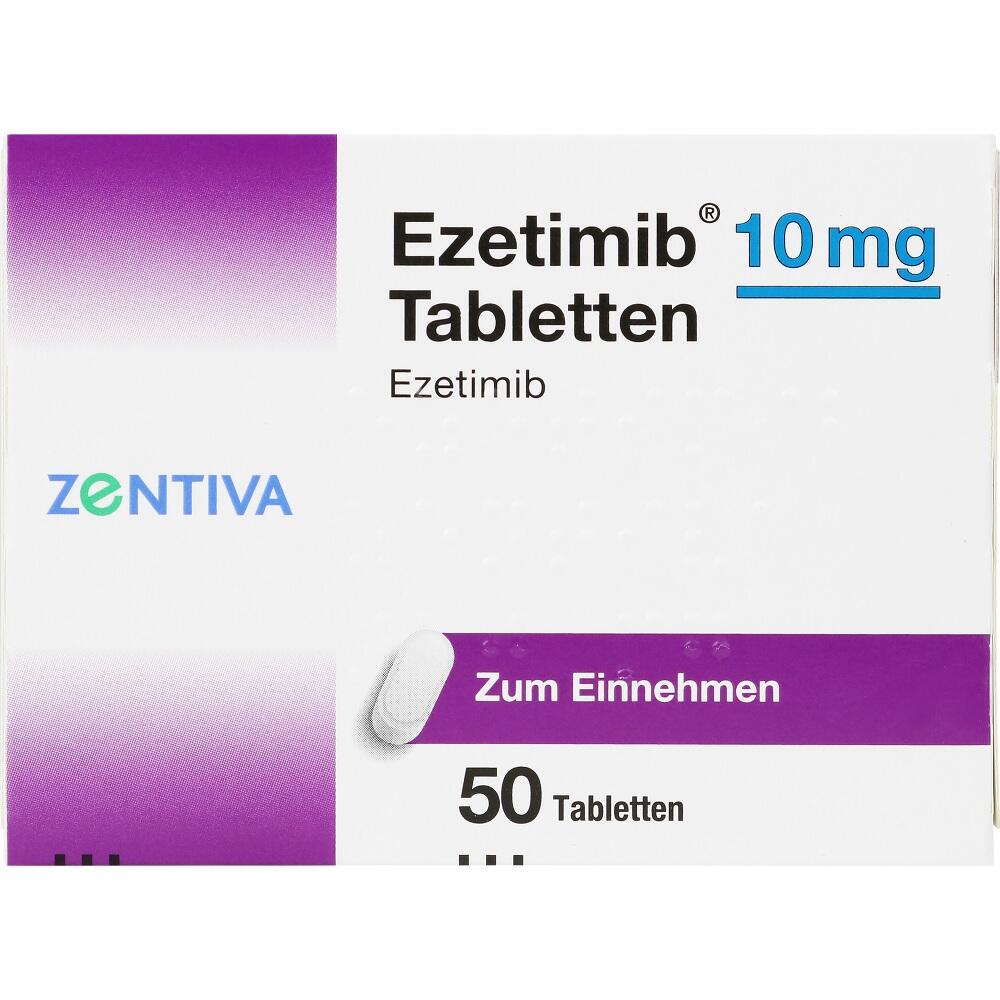 Ezetimib 10 mg 50 St Tabletten