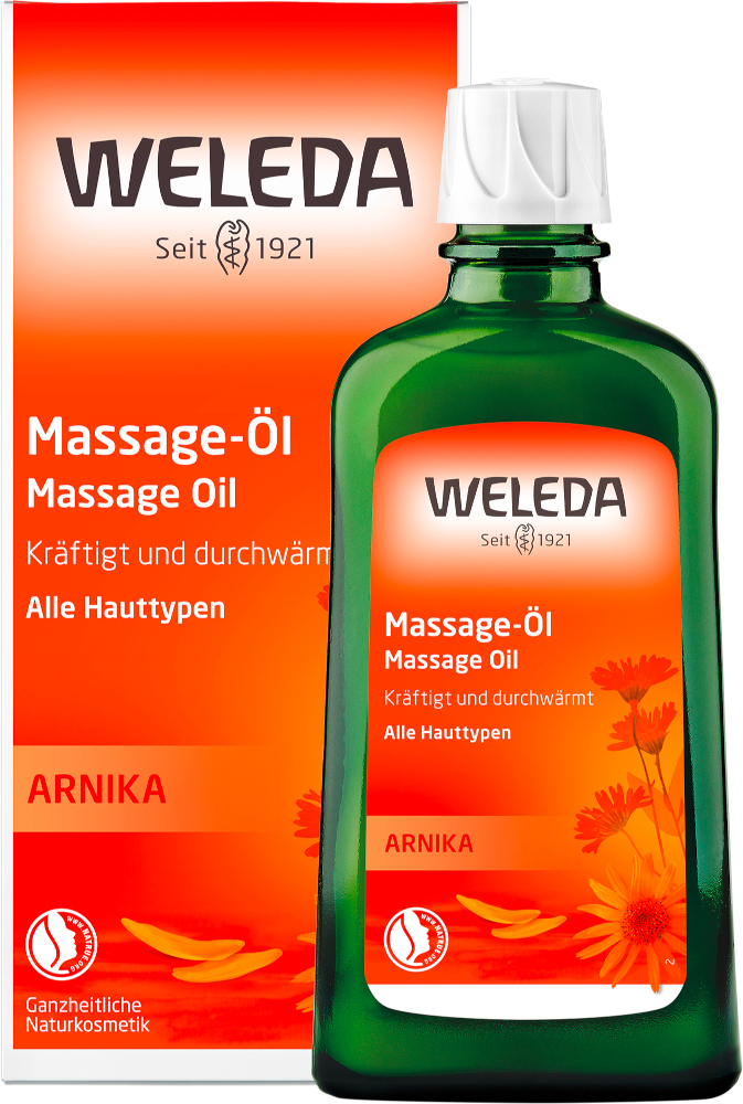 WELEDA Massage-Öl Arnika 200 ml Öl