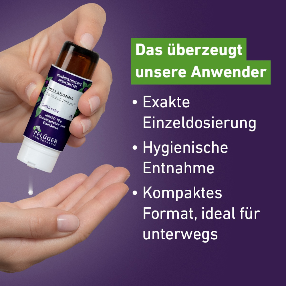 Belladonna D12 Globuli Pflüger 10 g Globuli