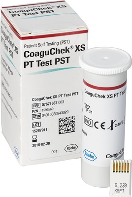 COAGUCHEK XS PT Test PST 1X24 St Teststreifen