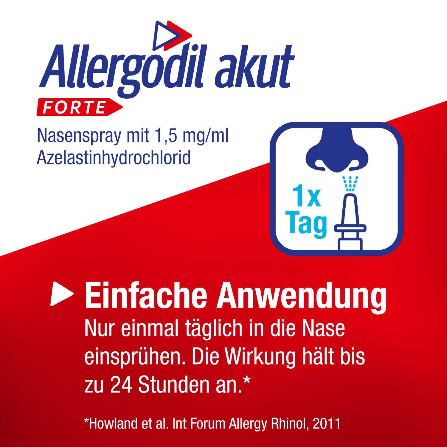 Allergodil akut FORTE 10 ml Nasenspray