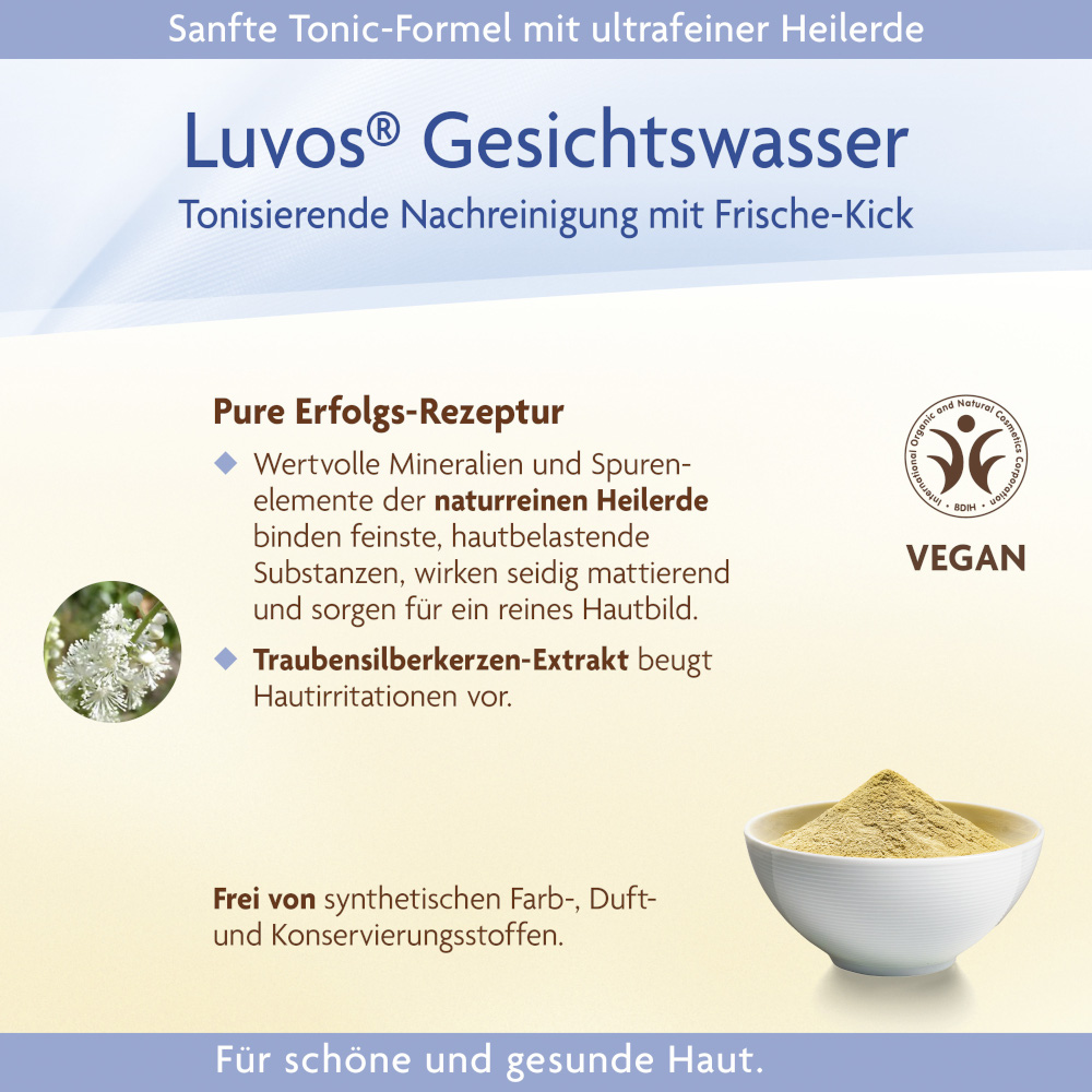 Luvos HEILERDE Gesichtswasser 150 ml Lösung
