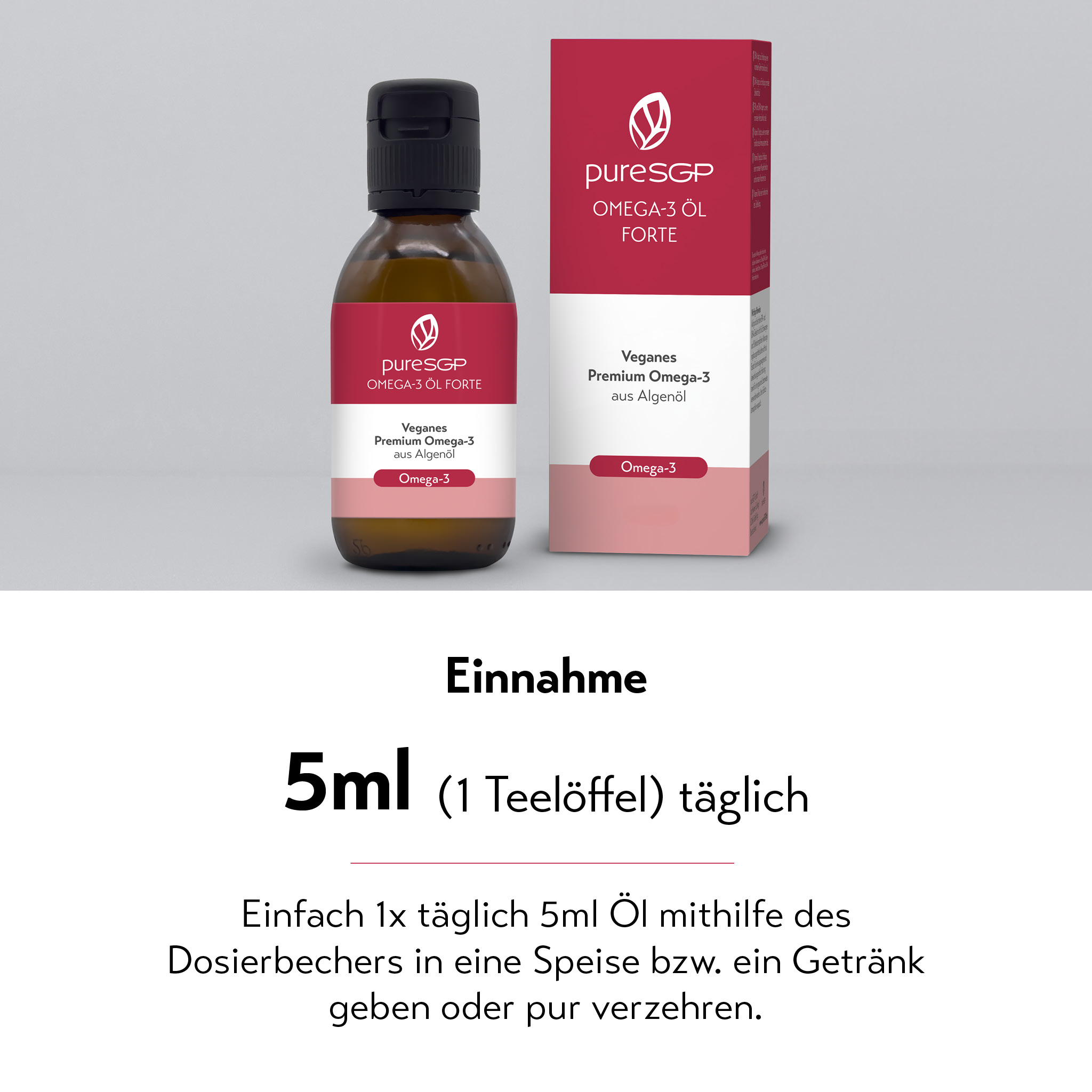 pureSGP OMEGA-3 ÖL FORTE 150 ml Tropfen