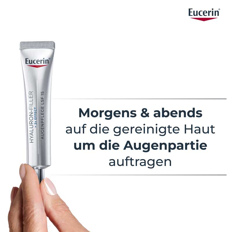 Eucerin HYALURON FILLER + 3x EFFECT AUGENPFLEGE LSF 15 15 ml