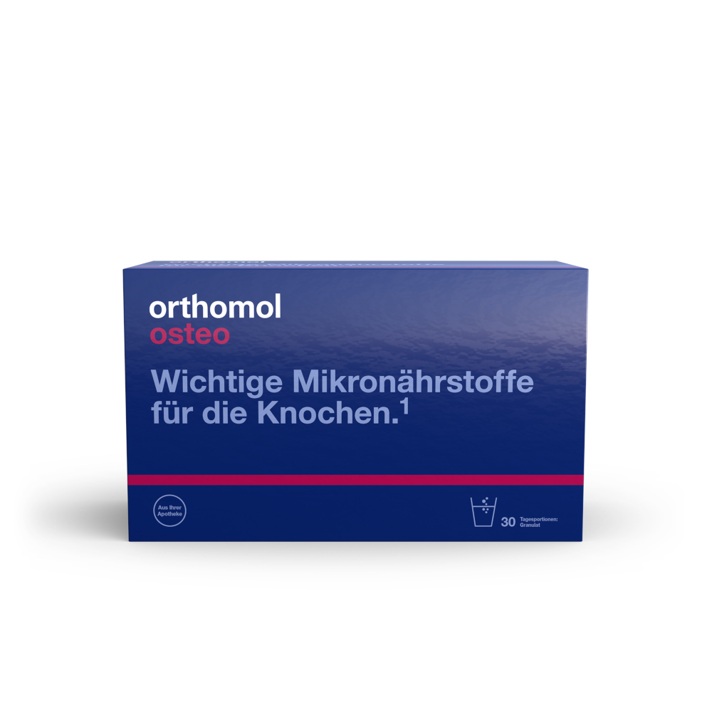 orthomol osteo - Mikronährstoffe - Nahrungsergänzungsmittel mit den Vitaminen C, D und K sowie Zink - Granulat