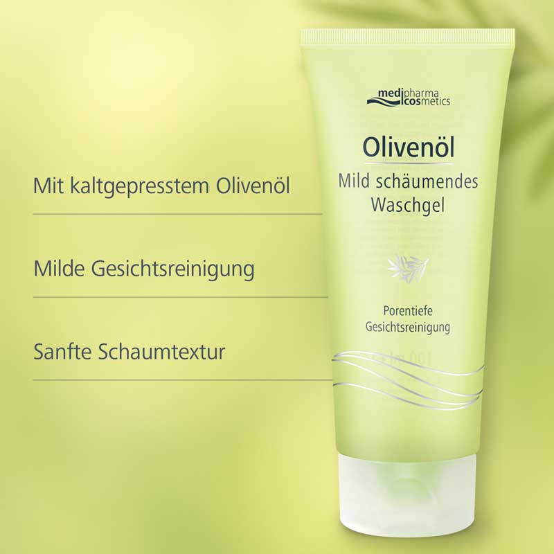 OLIVENÖL mild schäumendes Waschgel 100 ml Gel