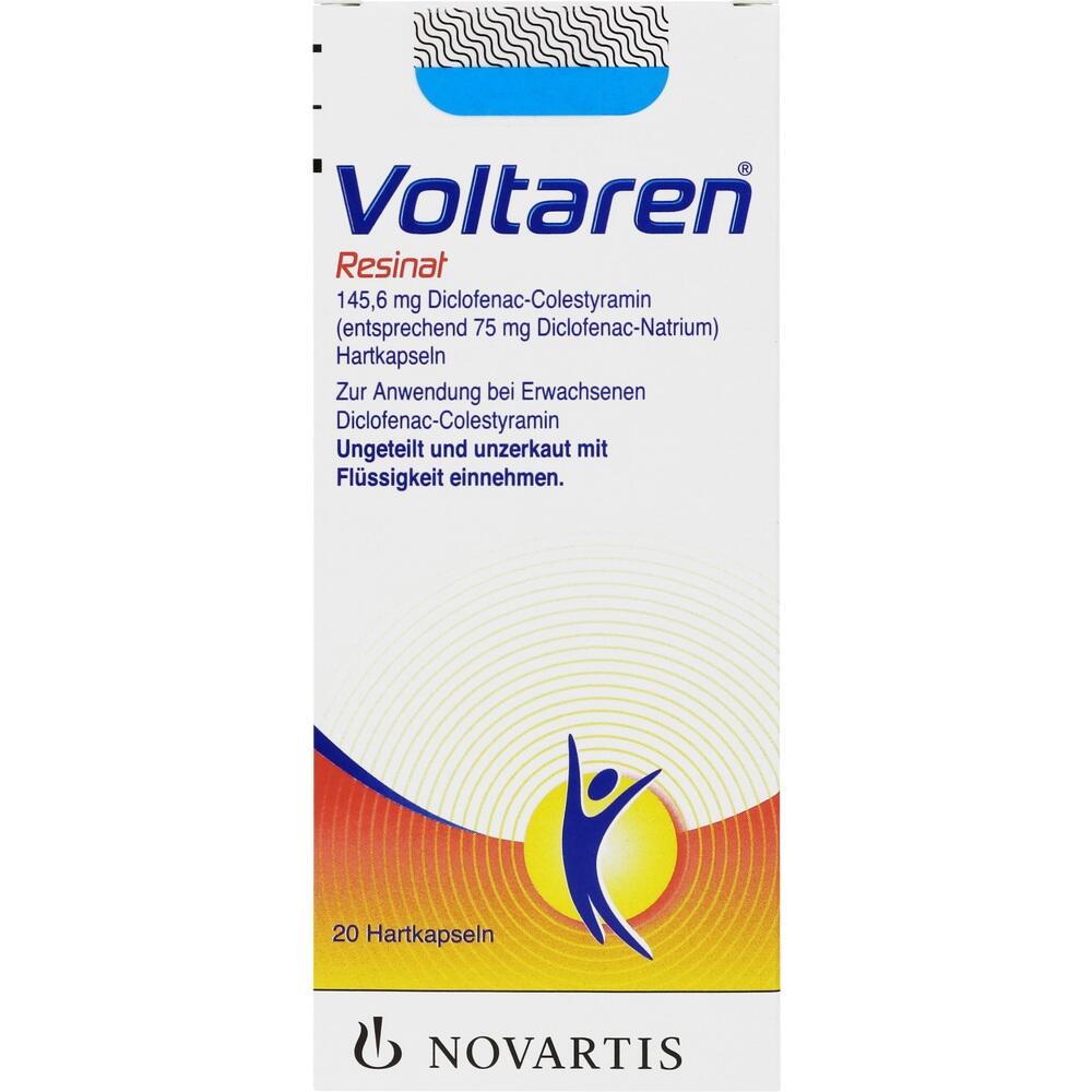 Voltaren Resinat 20 St Hartkapseln