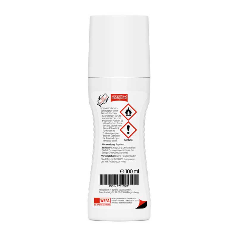 mosquito protect Mücken Schutzspray 100 ml Spray