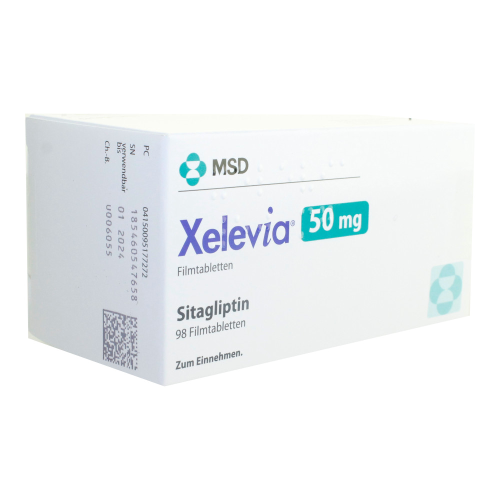 Xelevia 50mg 98 St Filmtabletten
