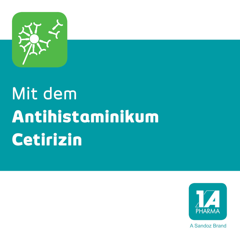 Cetirizin 10 -1 A Pharma 50 St Filmtabletten