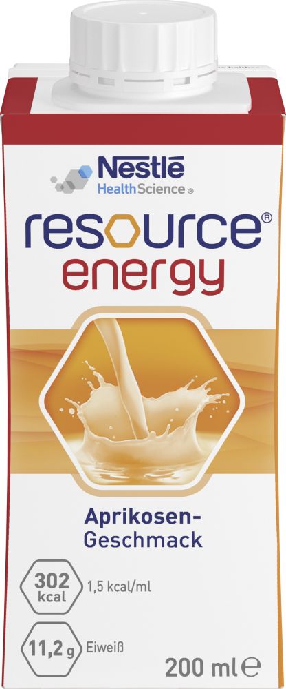 resource energy Aprikose-Geschmack 1X200 ml Flüssigkeit