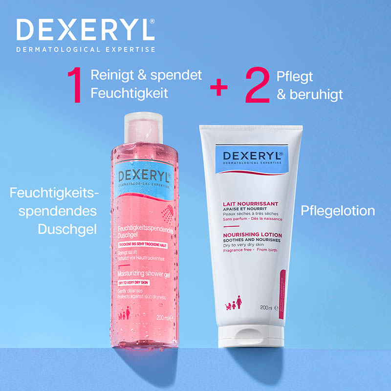 DEXERYL Feuchtigkeitsspendendes Duschgel 200 ml Duschgel