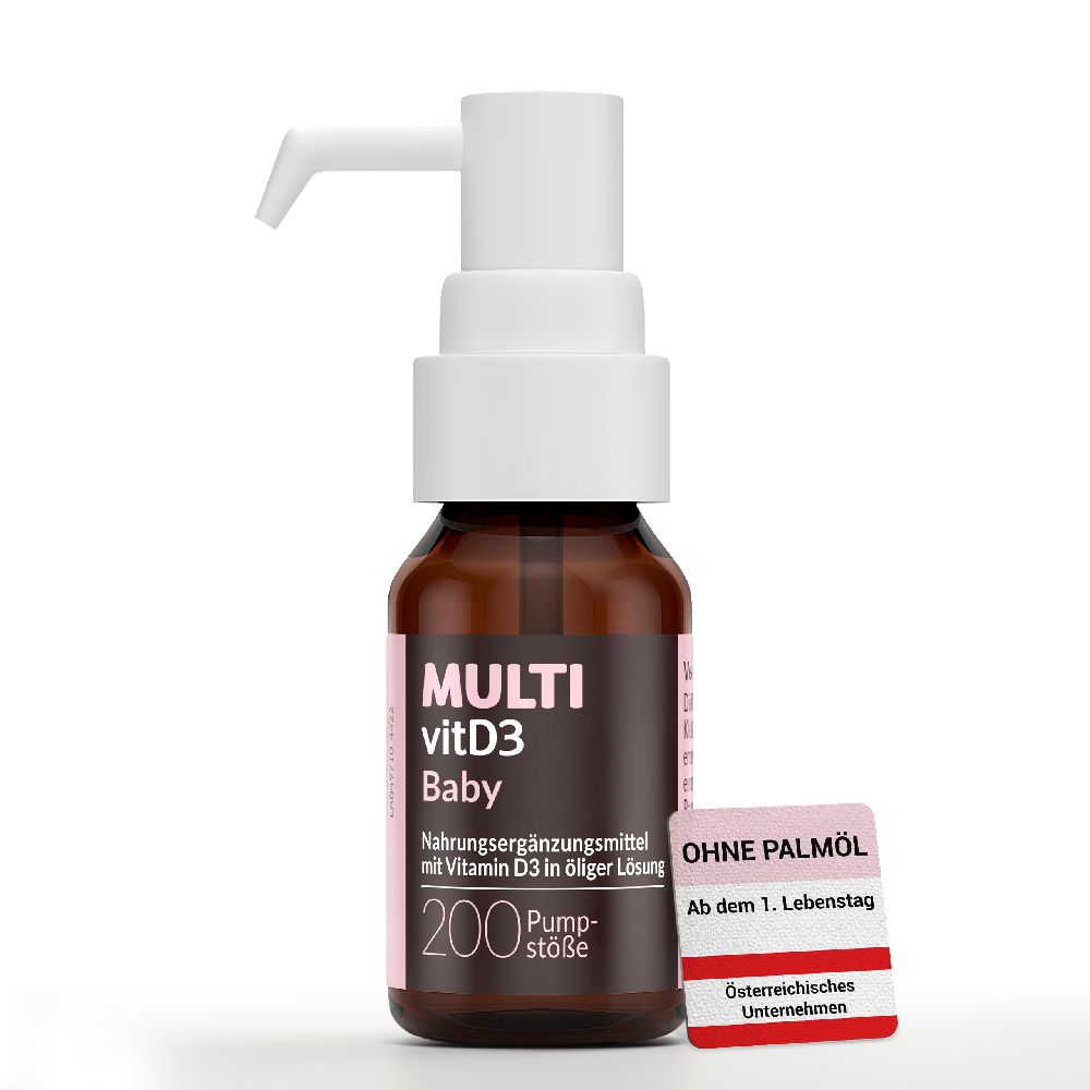 MULTIvitD3 Baby 10 ml Pumplösung
