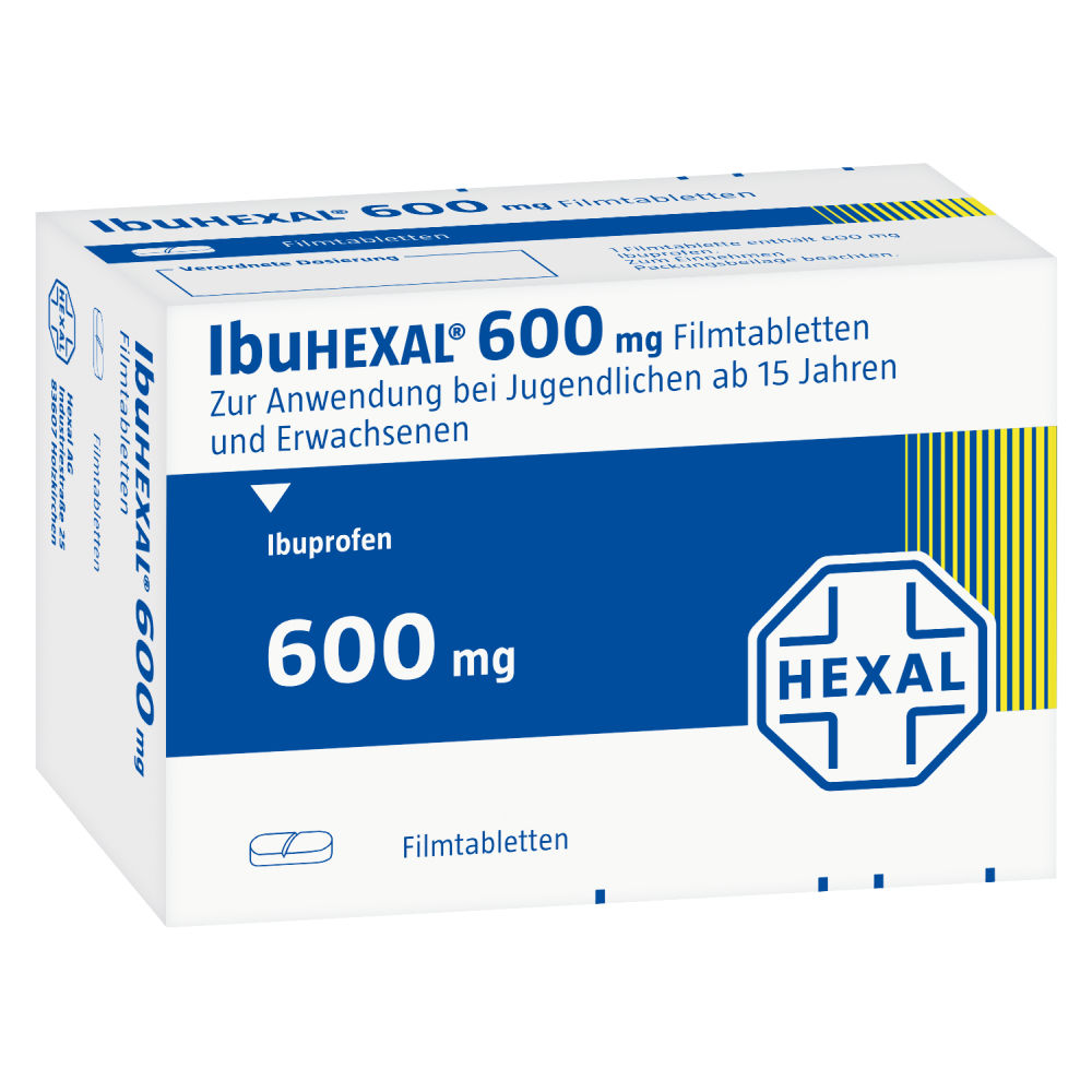 IbuHEXAL 600mg 100 St Filmtabletten