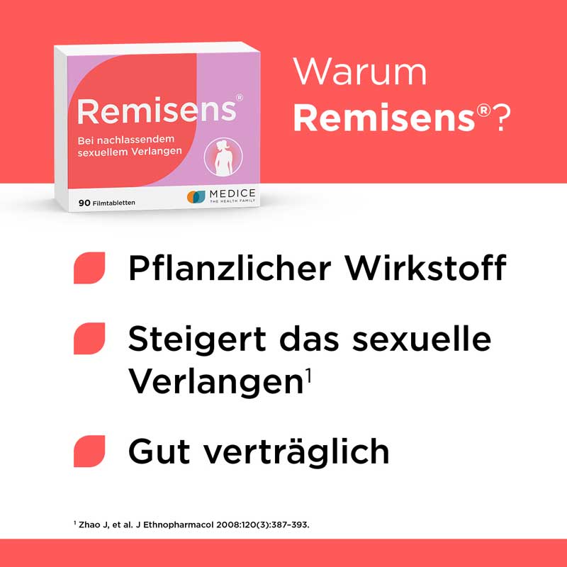 Remisens bei nachlassendem sexuellen Verlangen 90 St Filmtabletten