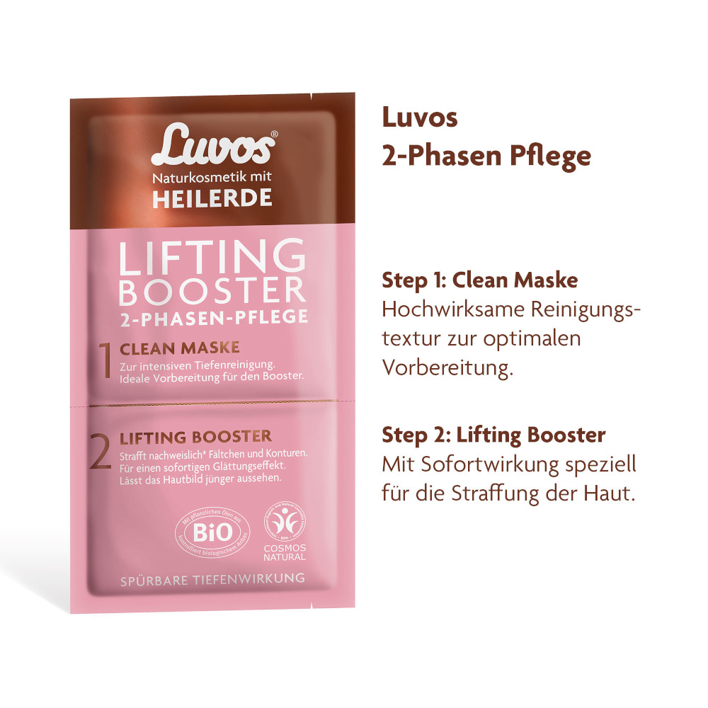 Luvos HEILERDE LIFTING BOOSTER 1 Packung Gesichtsmaske