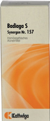 SYNERGON KOMPLEX 157 Badiaga S Tropfen 50 ml Tropfen