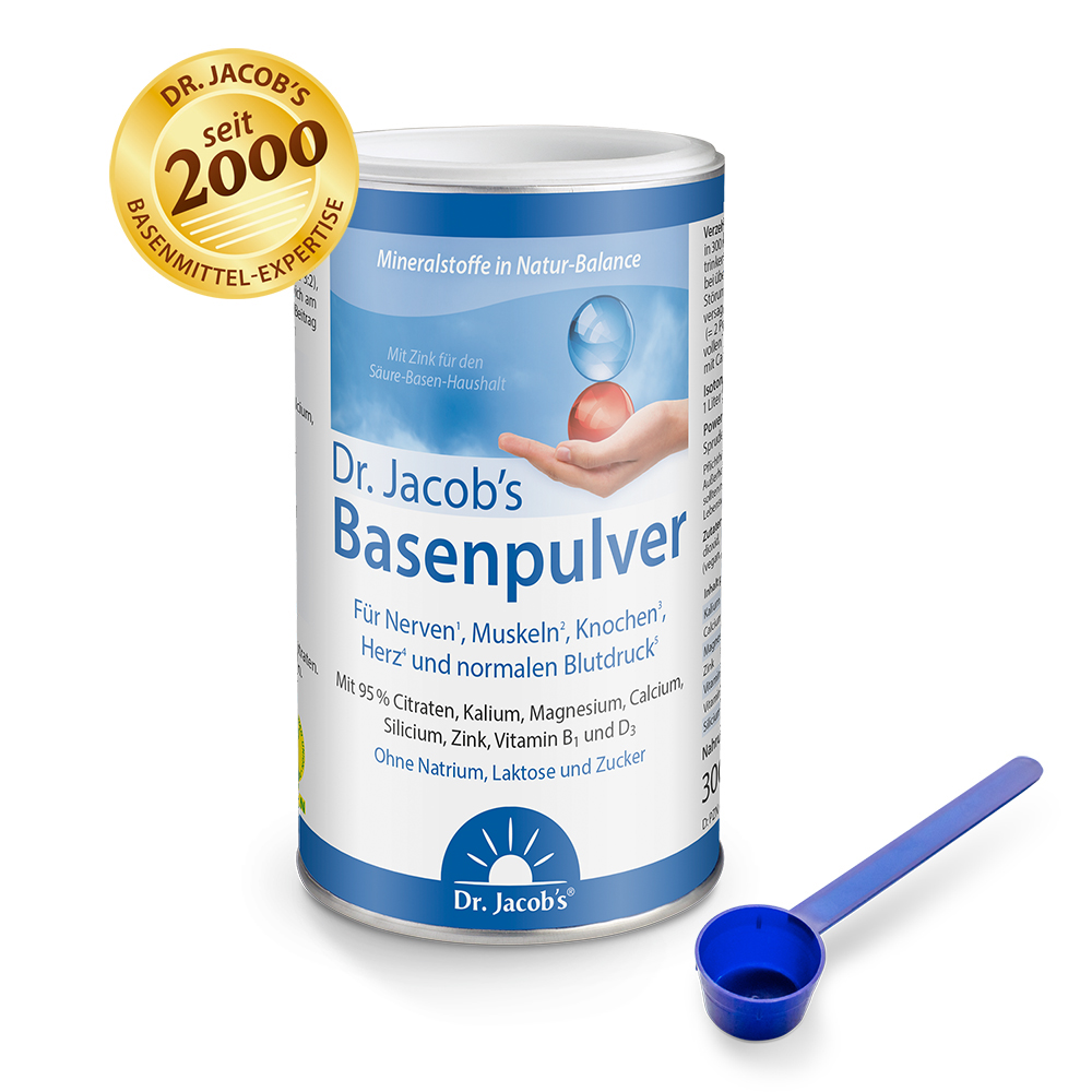 Dr. Jacob's Basenpulver Original Basen-Citrat-Mineralstoffe