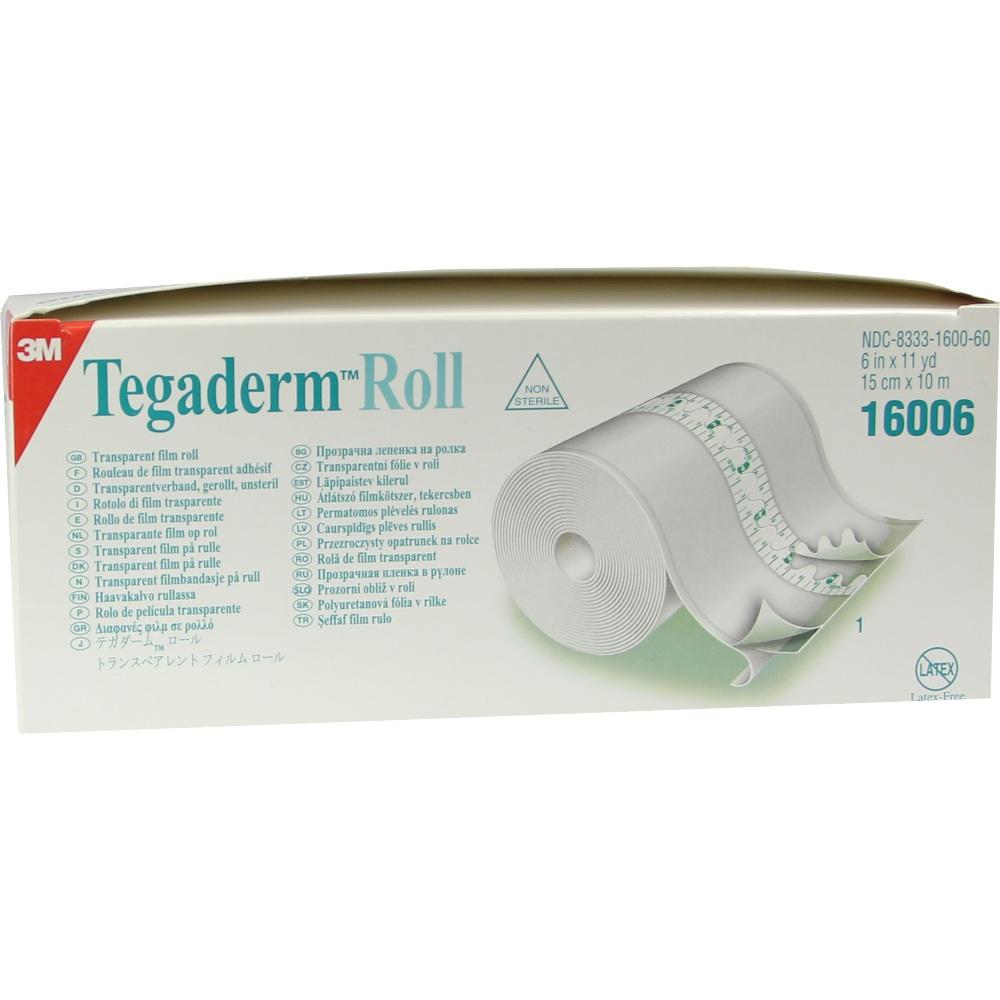 TEGADERM 3M Pflaster 15 cmx10 m Rolle 16006 1 St Pflaster