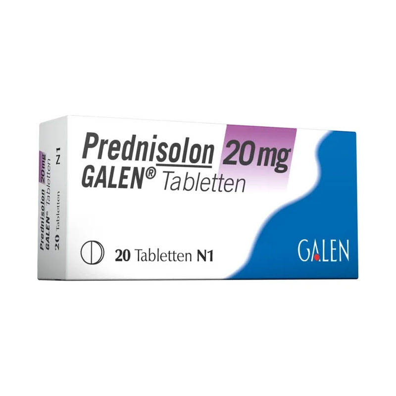 PREDNISOLON 20 mg GALEN Tabletten 20 St Tabletten