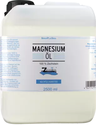 MAGNESIUMÖL 100% Zechstein 2500 ml Flüssigkeit