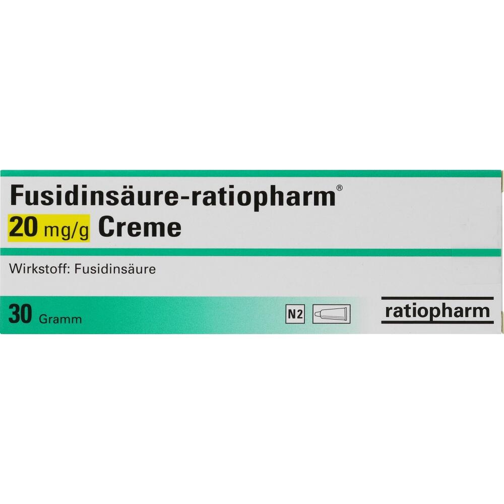 Fusidinsäure-ratiopharm 20mg/g 30 g Creme