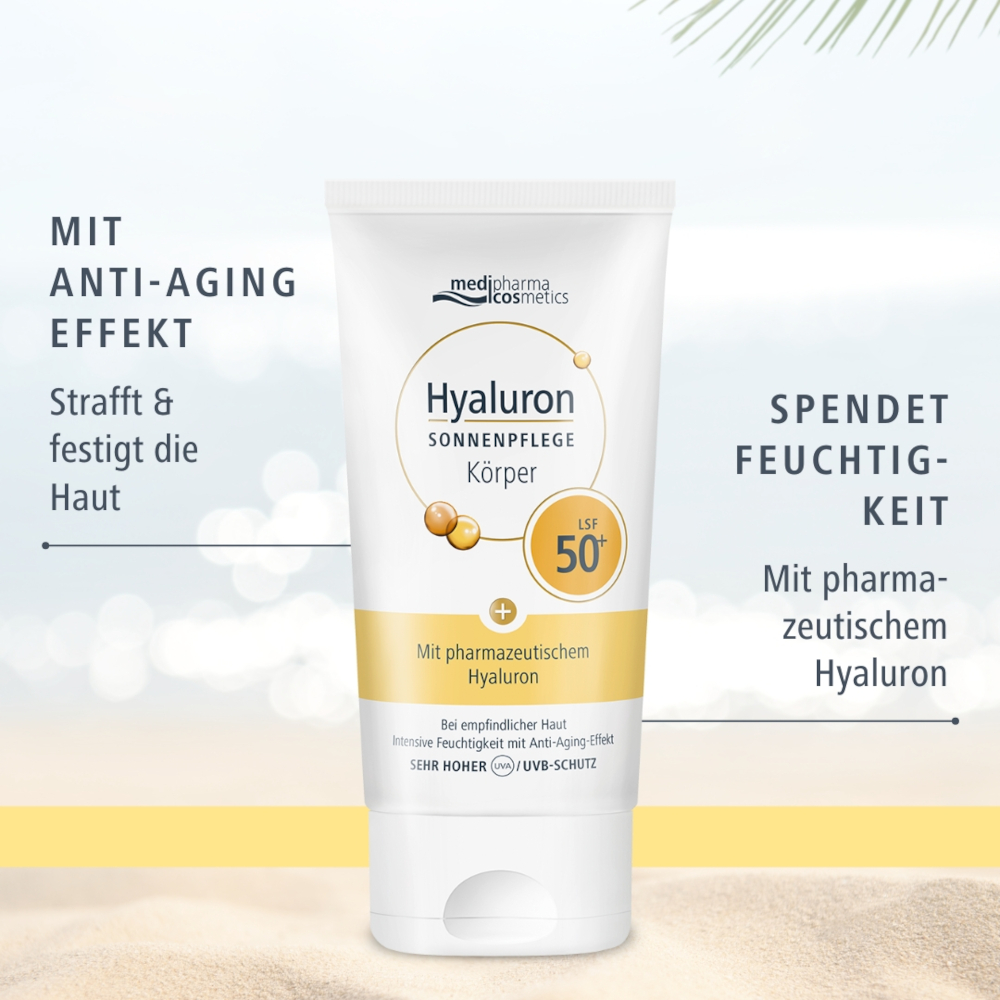 HYALURON Sonnenpflege Körper LSF 50+ 150 ml Creme