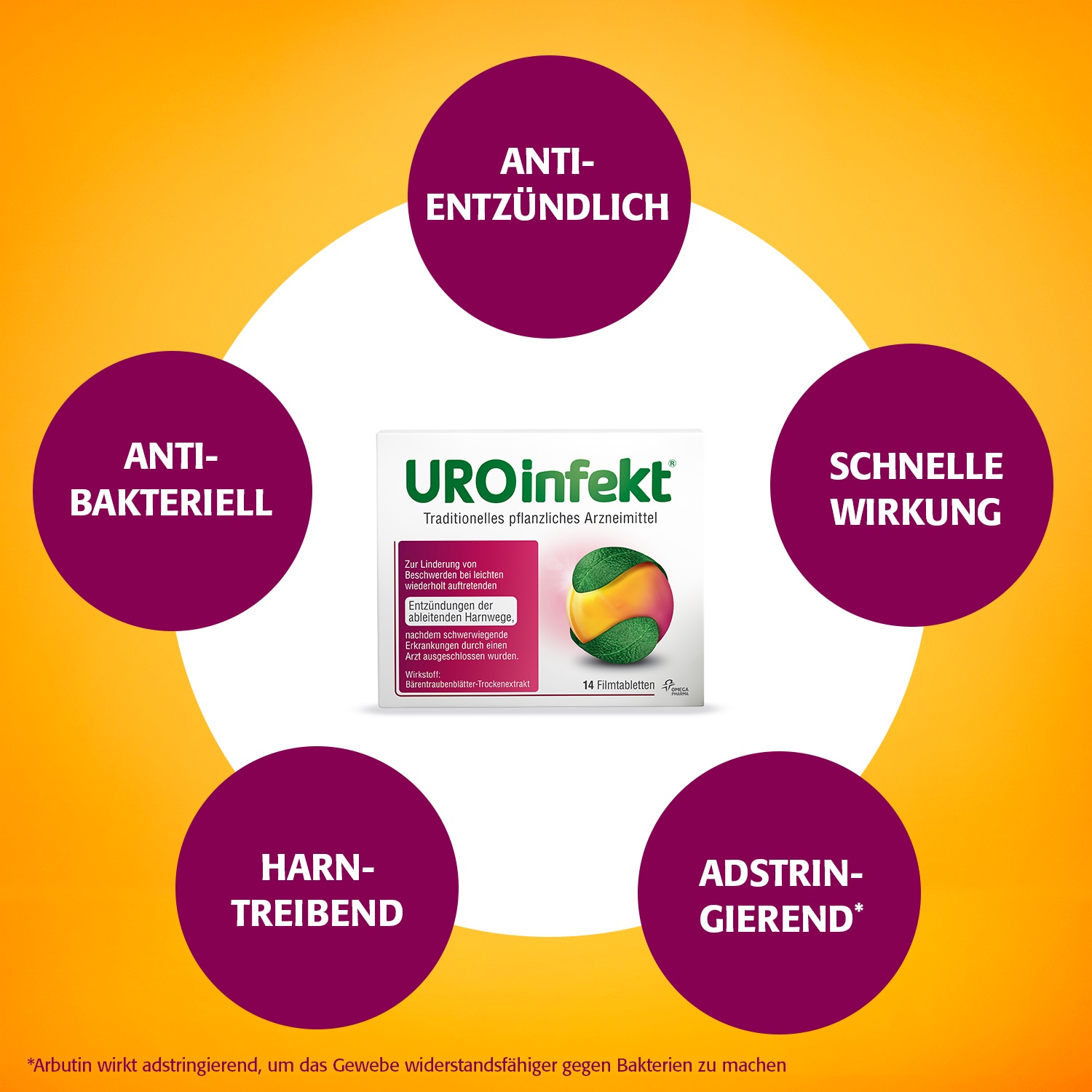 UROinfekt 14 St Filmtabletten