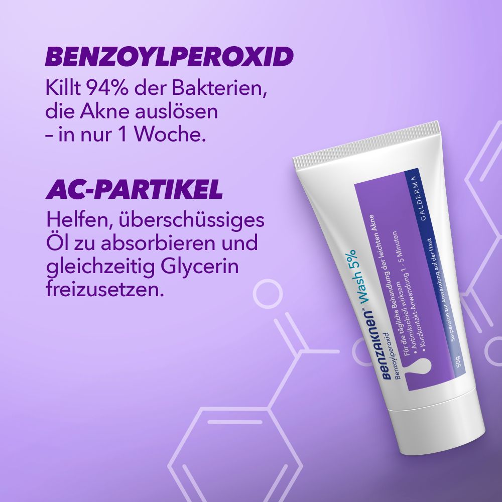 Benzaknen Wash 5%  100 g Suspension