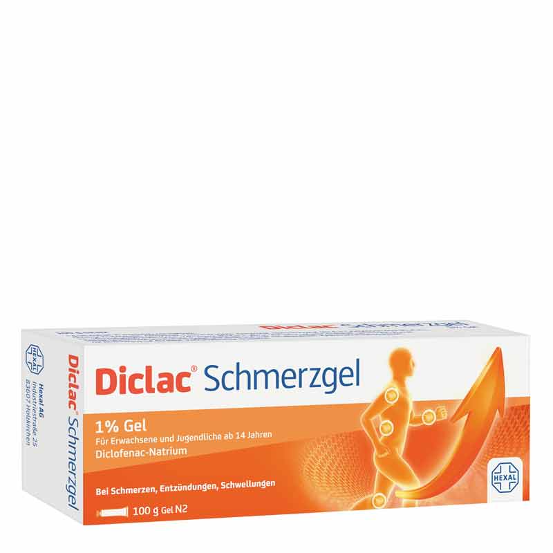 Diclac Schmerzgel 1% 100 g Gel