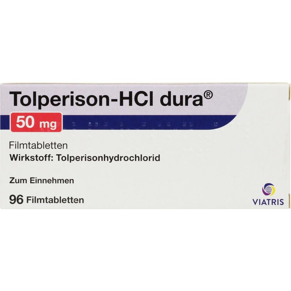 TOLPERISON HCl dura 50 mg Filmtabletten 96 St Filmtabletten