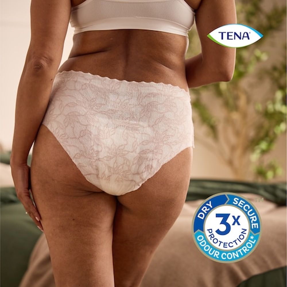 TENA Silhouette WHITE M 2X12 St