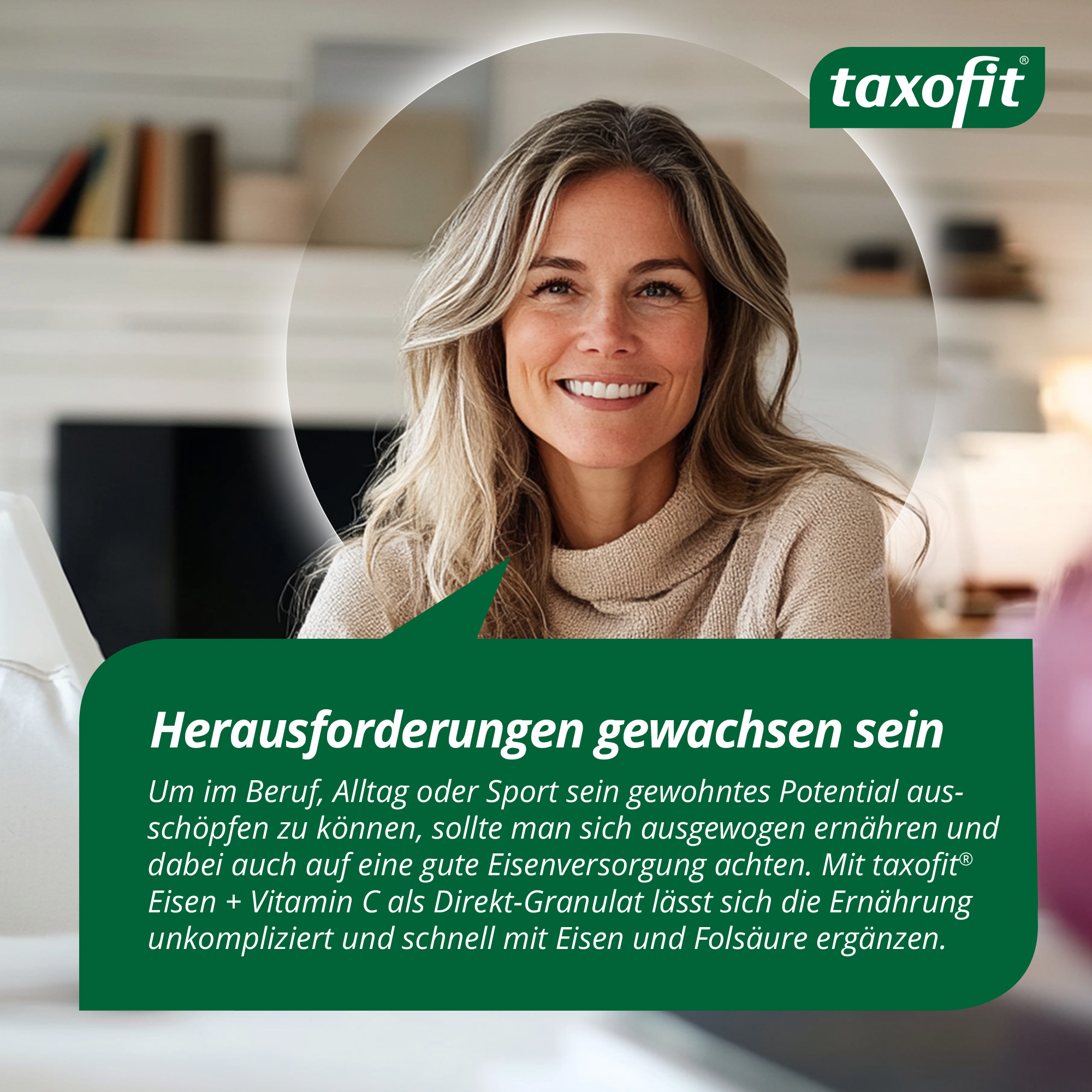 taxofit DIREKT Eisen + Vitamin C 20 St Granulat