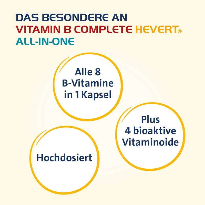 VITAMIN B COMPLETE HEVERT ALL-IN-ONE 60 St Kapseln