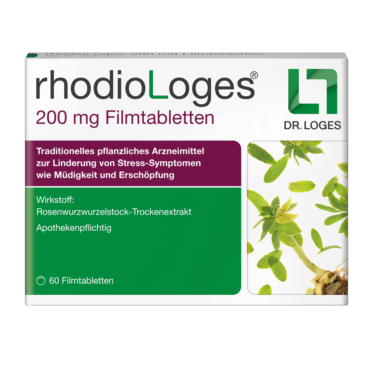 rhodioLoges 200 mg 60 St Filmtabletten