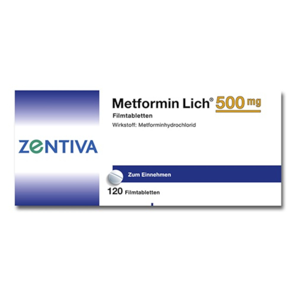 Metformin Lich 500mg 120 St Filmtabletten