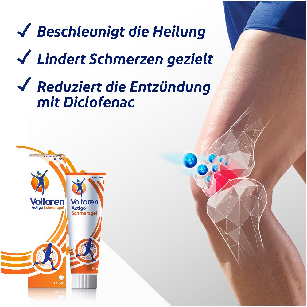 Voltaren Actigo Schmerzgel- Jetzt 20% sparen - Jetzt 20% sparen 60 g Gel
