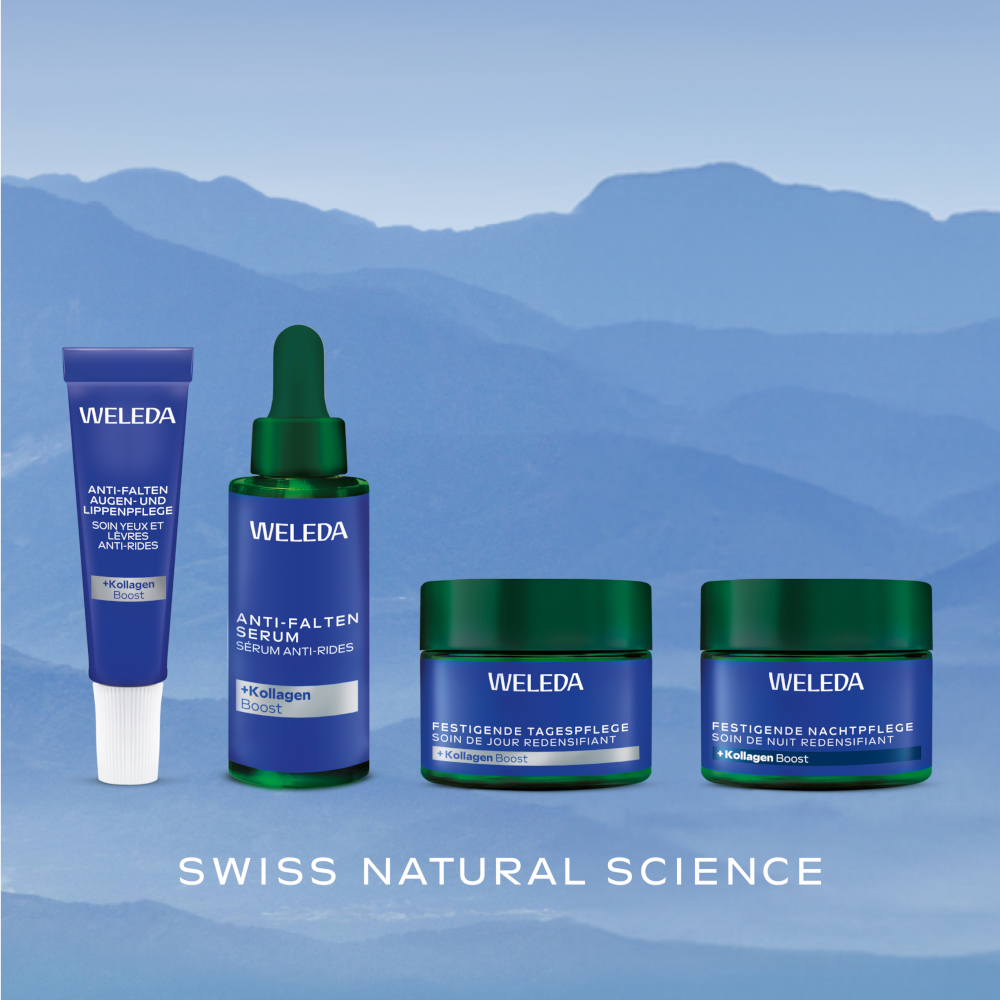 WELEDA Festigende Nachtpflege Blauer Enzian & Edelweiss 40 ml Nachtcreme