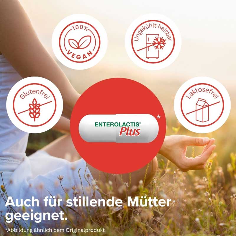 Enterolactis Plus Milchsäurebakterien 30 St Kapseln