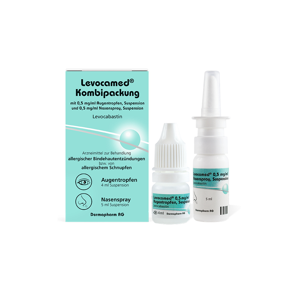 Levocamed Kombipackung 1 St Kombipackung