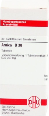 ARNICA D 30 Tabletten 80 St Tabletten