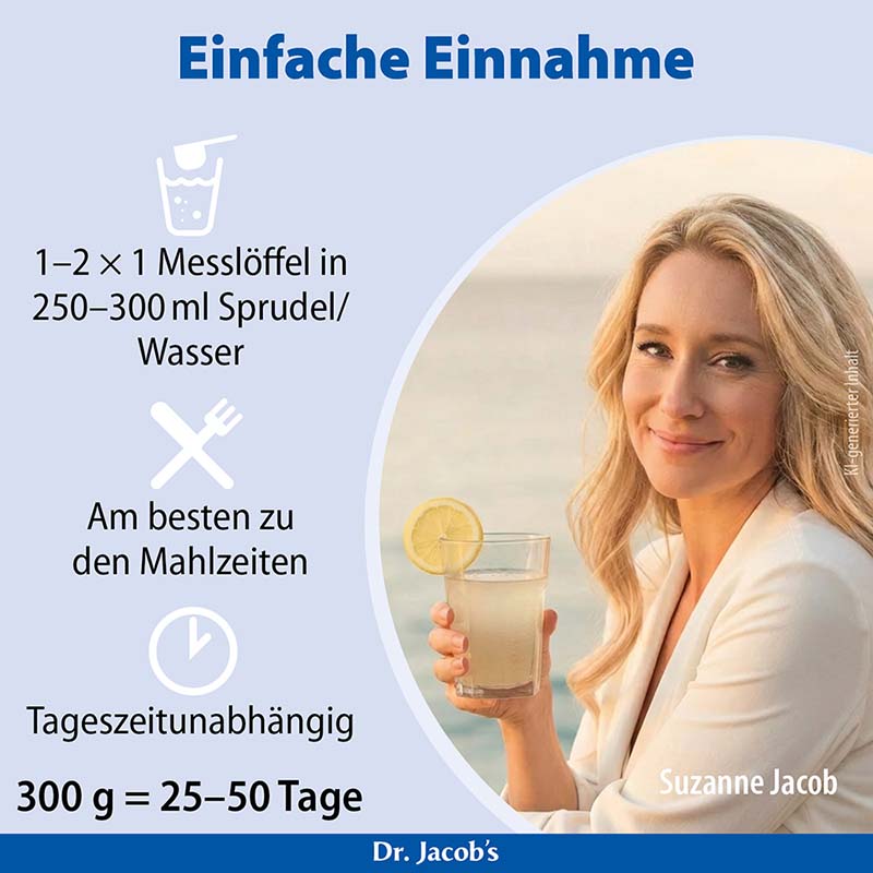 Dr. Jacob's Basenpulver plus Basen-Citrat-Mineralstoffe