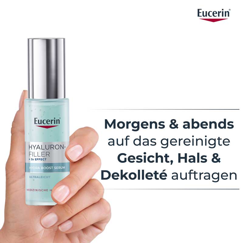 Eucerin ANTI-AGE HYALURON-FILLER + 3x EFFECT HYDRA BOOST SERUM ULTRALEICHT 30 ml Konzentrat
