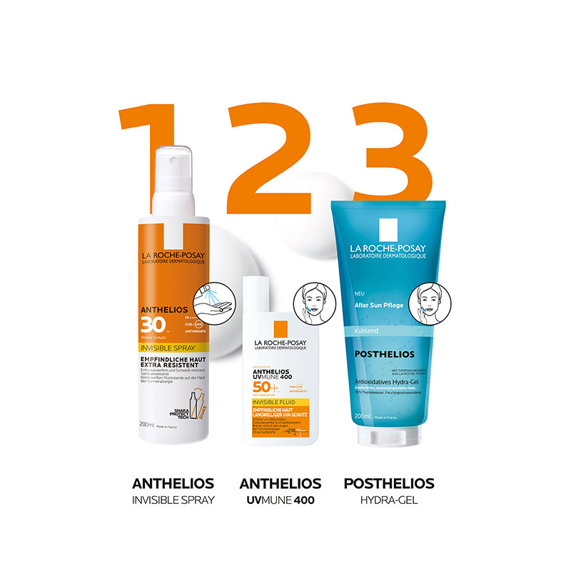 LA ROCHE-POSAY Anthelios Invisible Spray LSF 30 200 ml Spray