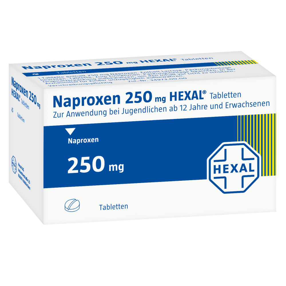 Naproxen 250mg HEXAL 50 St Tabletten