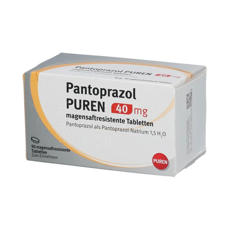 Pantoprazol PUREN 40mg 90 St Tabletten magensaftresistent